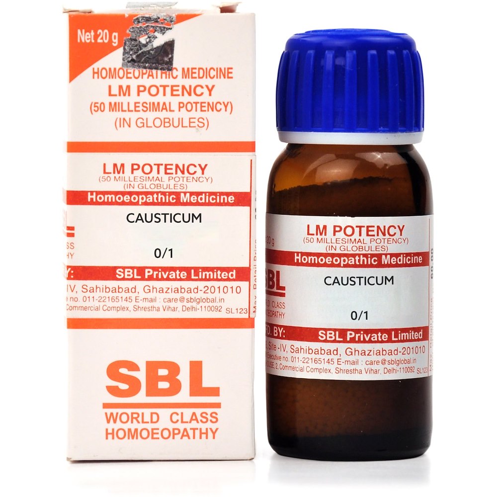 SBL Causticum 0 1 LM Bottle of 20 GM