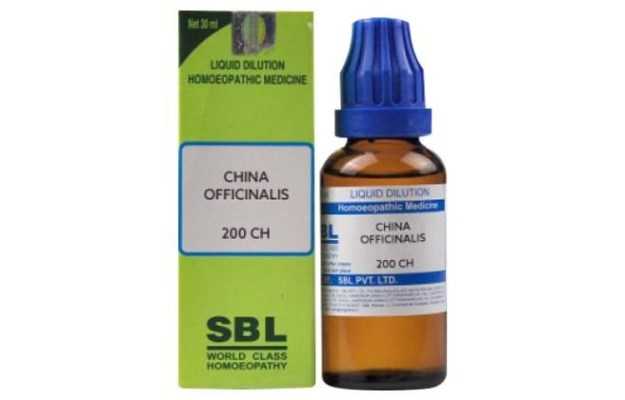 SBL China Officinalis Dilution 200 CH Bottle of 30 ML