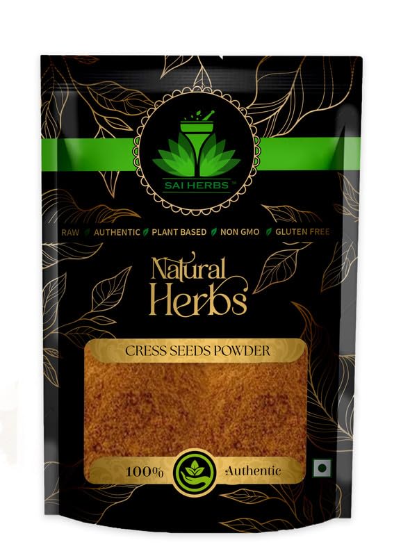 SAI HERBS Cress Seeds Powder Packet of 100 GM