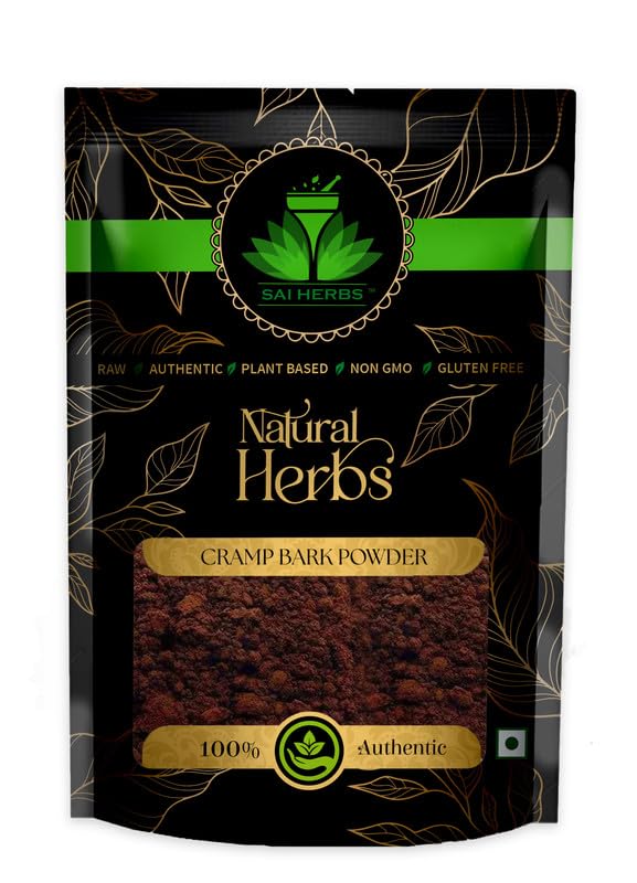 SAI HERBS Cramp Bark Powder Packet of 100 GM
