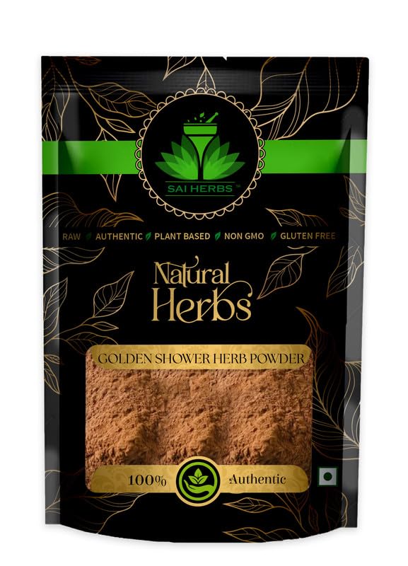 SAI HERBS Golden Shower Herb Powder Packet of 100 GM