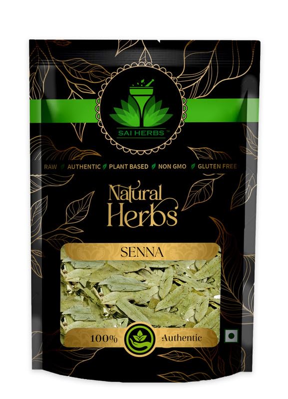 SAI HERBS Senna Leaves Packet of 100 GM