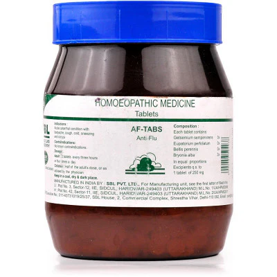 SBL AFTabs Tablet Jar of 450 GM