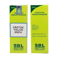 SBL Croton Tiglium Dilution 200 CH Bottle of 30 ML
