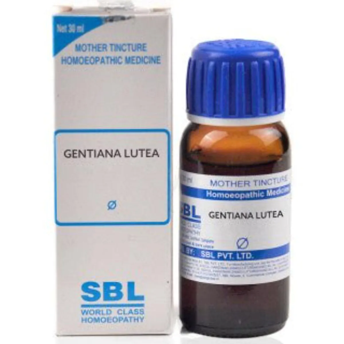 SBL Gentiana Lutea Mother Tincture Q Bottle of 30 ML
