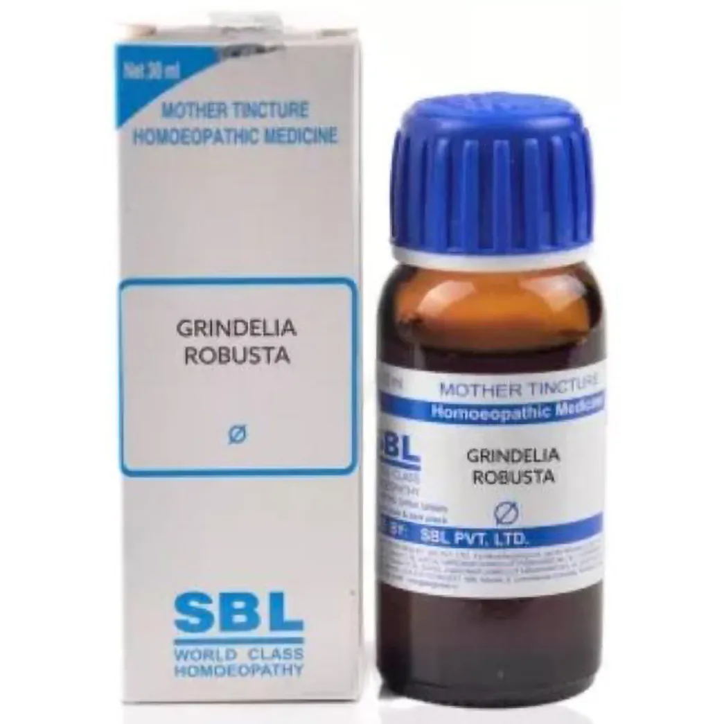 SBL Grindelia Robusta Mother Tincture Q Bottle of 30 ML