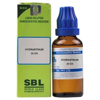 SBL Hydrastinum Dilution 30 CH Bottle of 30 ML