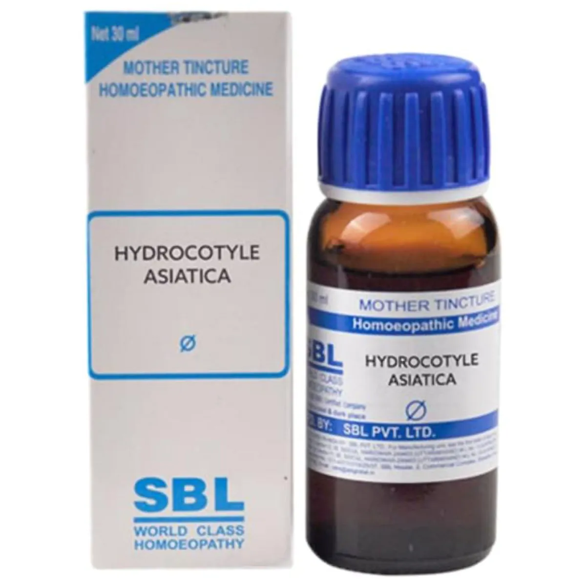 SBL Hydrocotyle Asiatica Mother Tincture Q Bottle of 30 ML