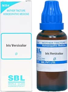 SBL Iris Versicolor Mother Tincture Q Bottle of 30 ML