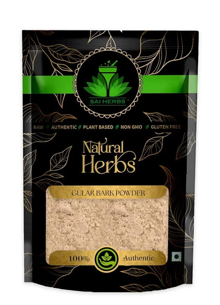 SAI HERBS Gular Bark Powder Packet of 100 GM