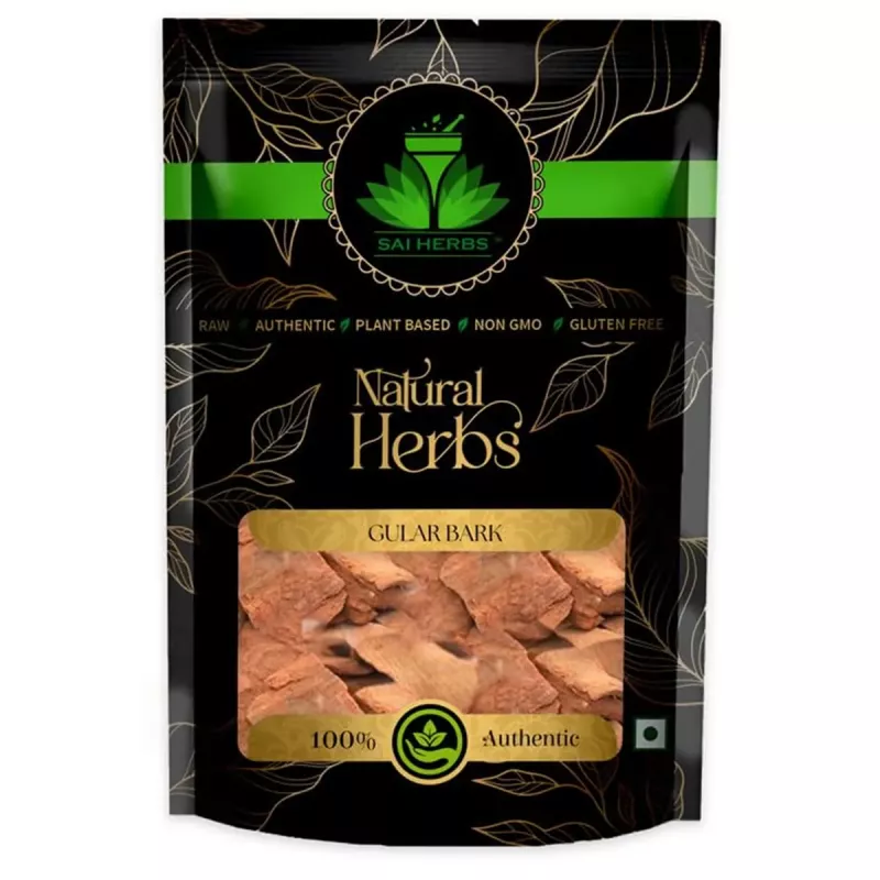 SAI HERBS Gular Bark Packet of 500 GM