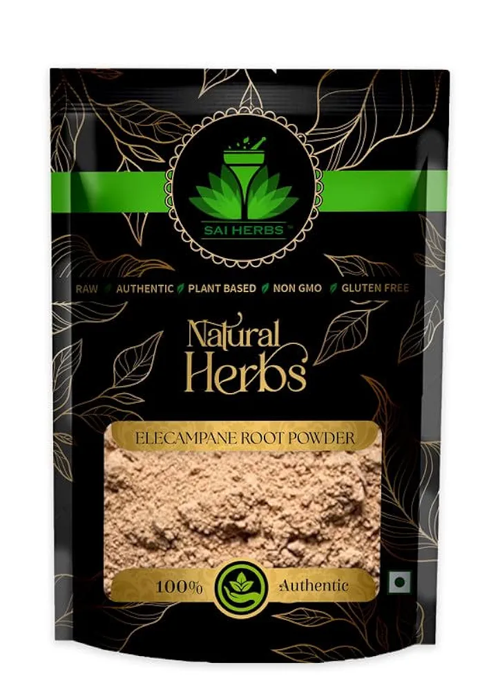 SAI HERBS Elecampane Root powder Packet of 500 GM