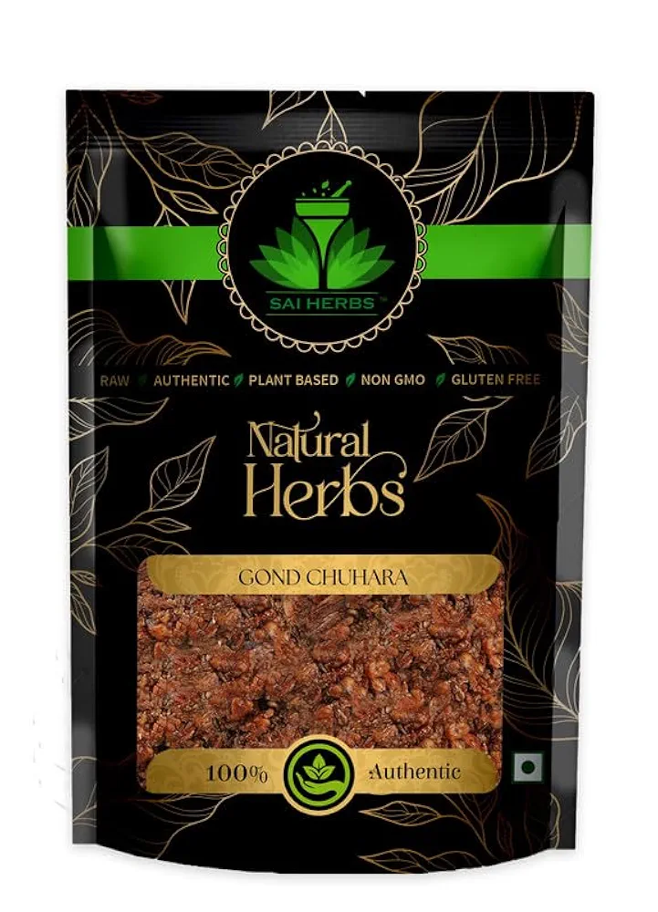 SAI HERBS Gond Chuara Original Packet of 100 GM