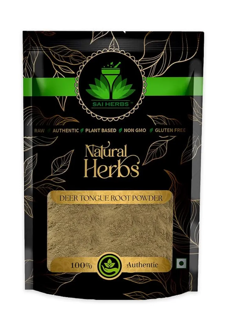 SAI HERBS Deer Tongue Root Powder Packet of 100 GM