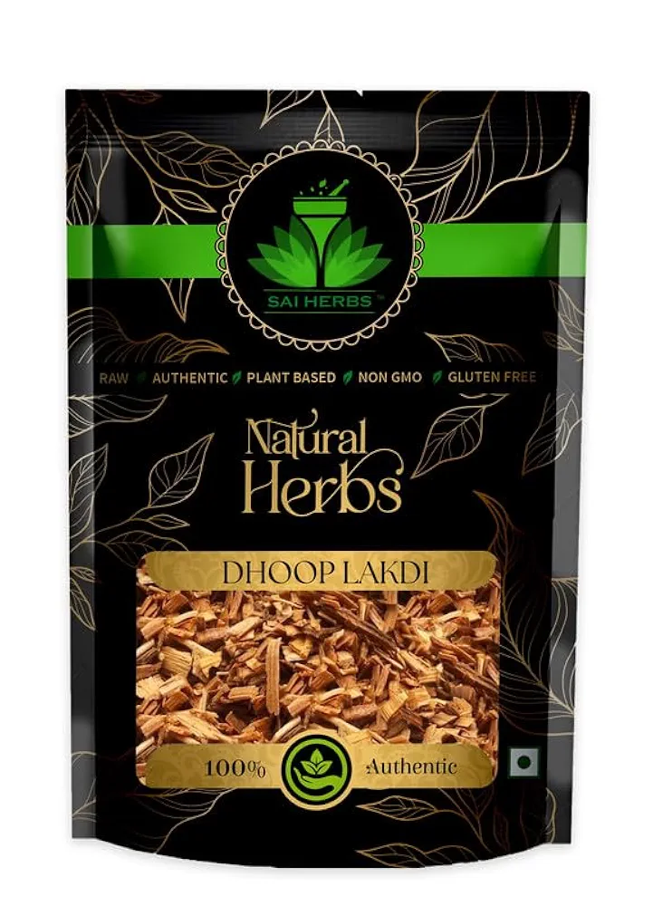 SAI HERBS Dhoop Lakdi Packet of 100 GM