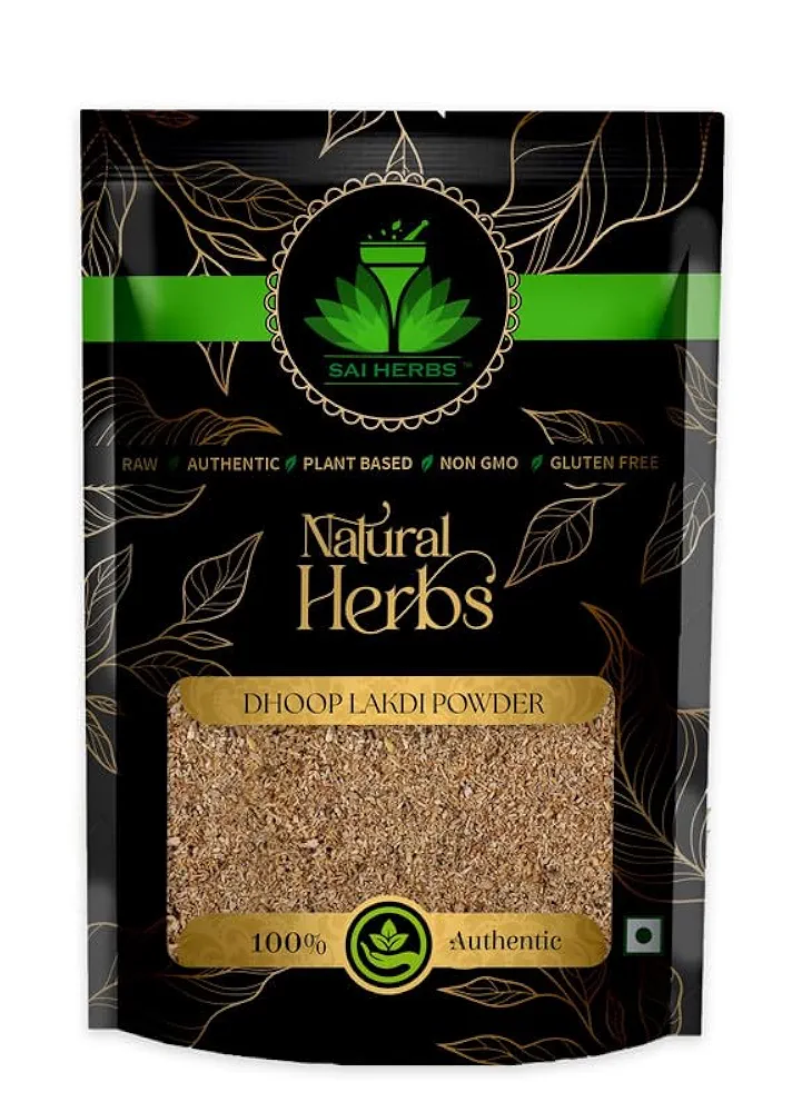 SAI HERBS Dhoop Lakdi Powder Packet of 1000 GM