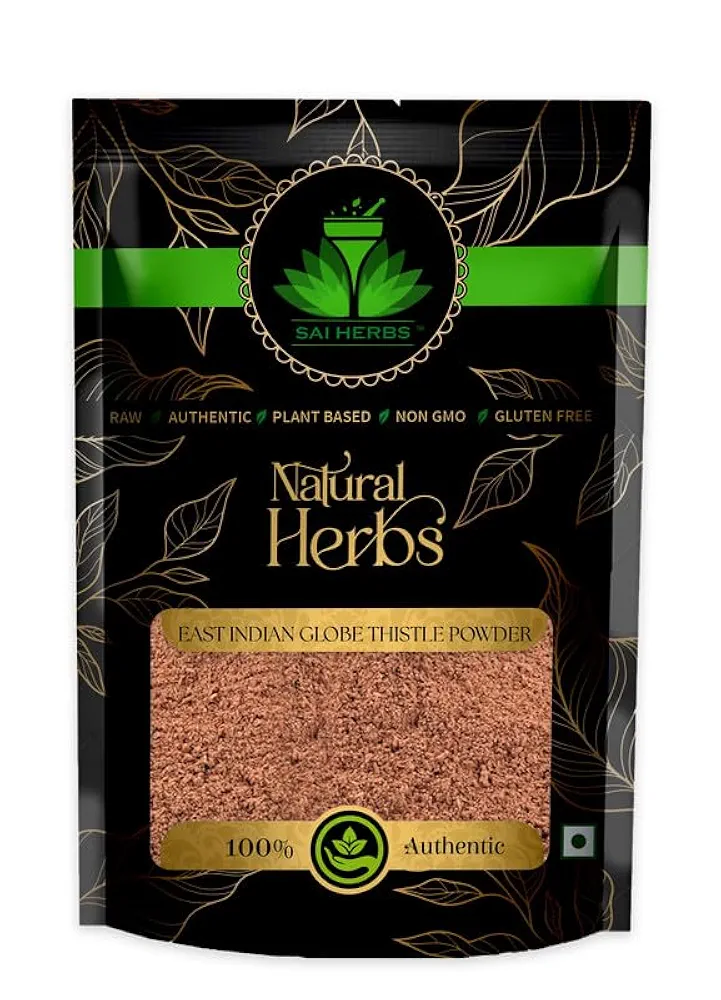 SAI HERBS East Indian Globe Thistle Powder Packet of 100 GM