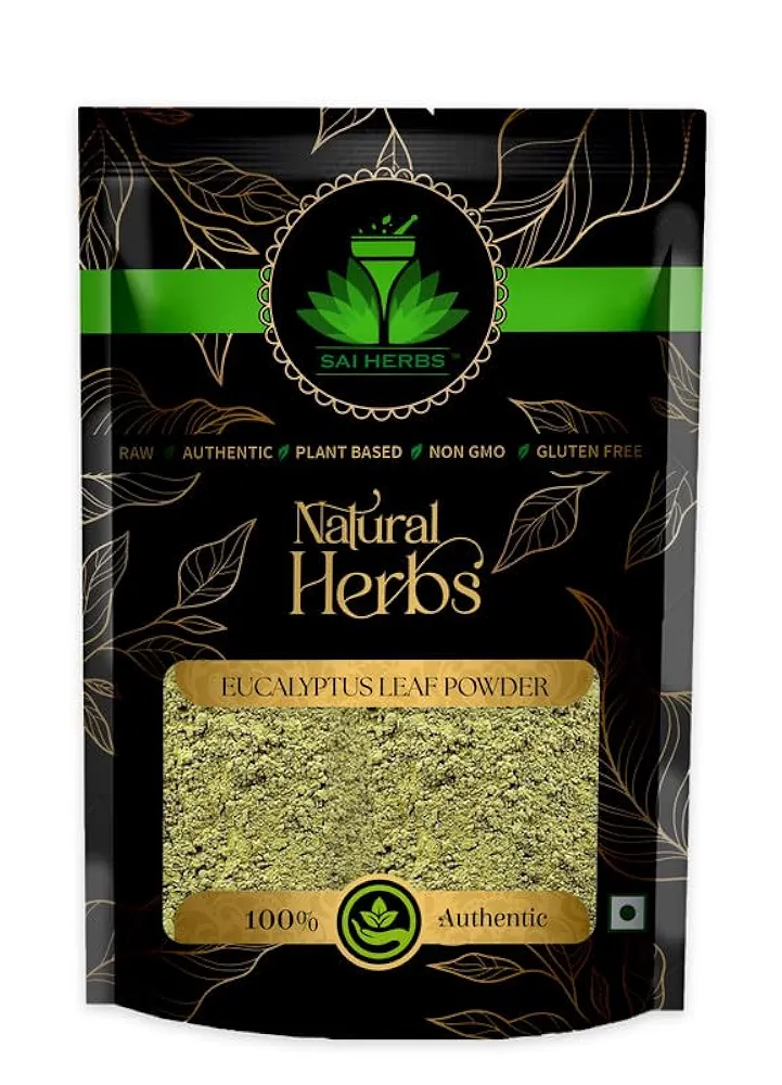 SAI HERBS Eucalyptus Leaves Powder Packet of 100 GM