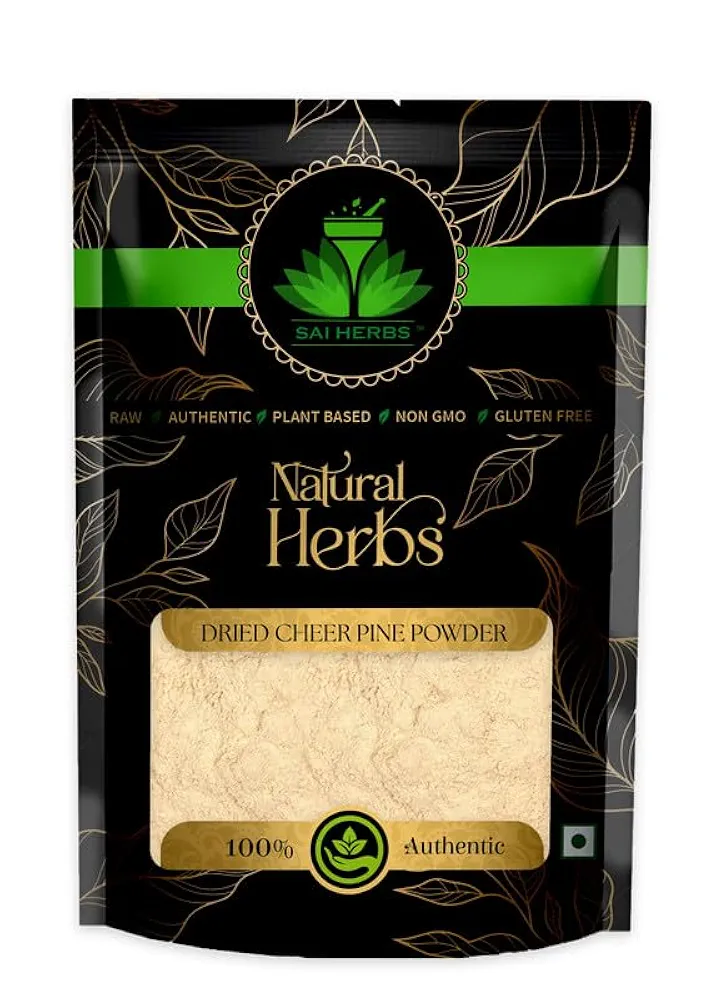 SAI HERBS Dried Cheer Pine Powder Packet of 100 GM