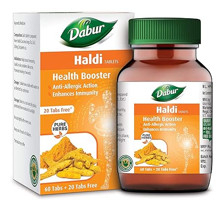 DABRU HALDI TABLET Jar of 60 Tablet