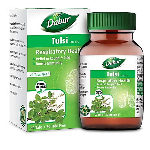 DABRU TULSI TABLET Jar of 60 Tablet