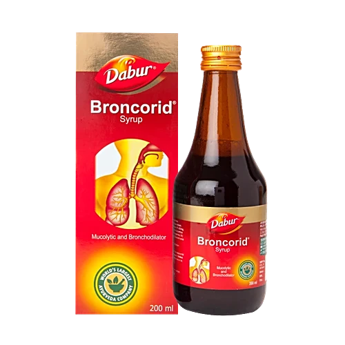 DABRU  BRONCORID SYRUP Jar of 60 ML