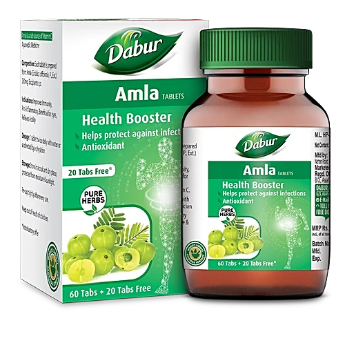 DABRU  AMLA TABLET Jar of 60 Tablet