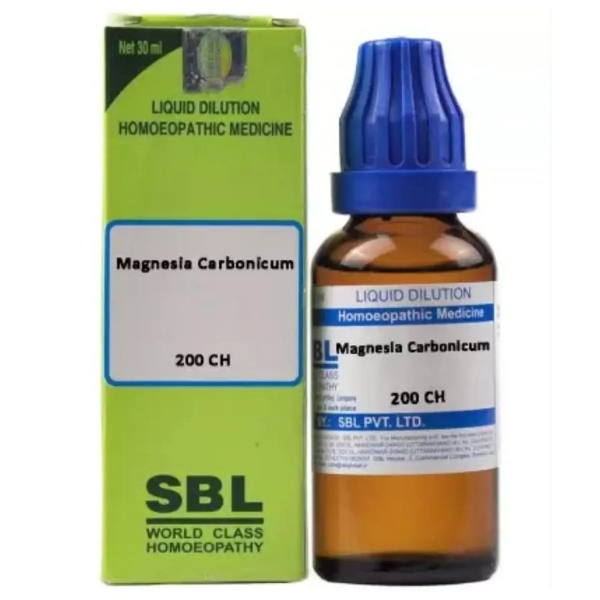 SBL Magnesia Carbonicum Dilution 200 CH Bottle of 30 ML