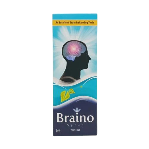 Herbal Cure Braino Pack of 2 Bottle of 200 ML