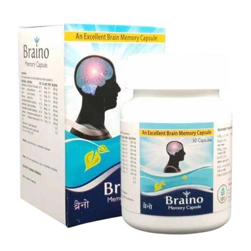 Herbal Cure BrainoPack of 2 Bottle of 30 QTY
