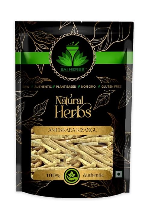 SAI HERBS Amukkara Kizangu Packet of 1000 GM