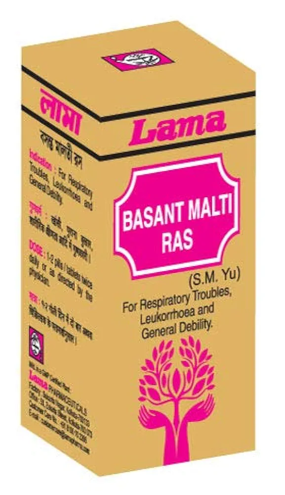 Lama Basant Malti Ras S yukt Bottle of 25 GM