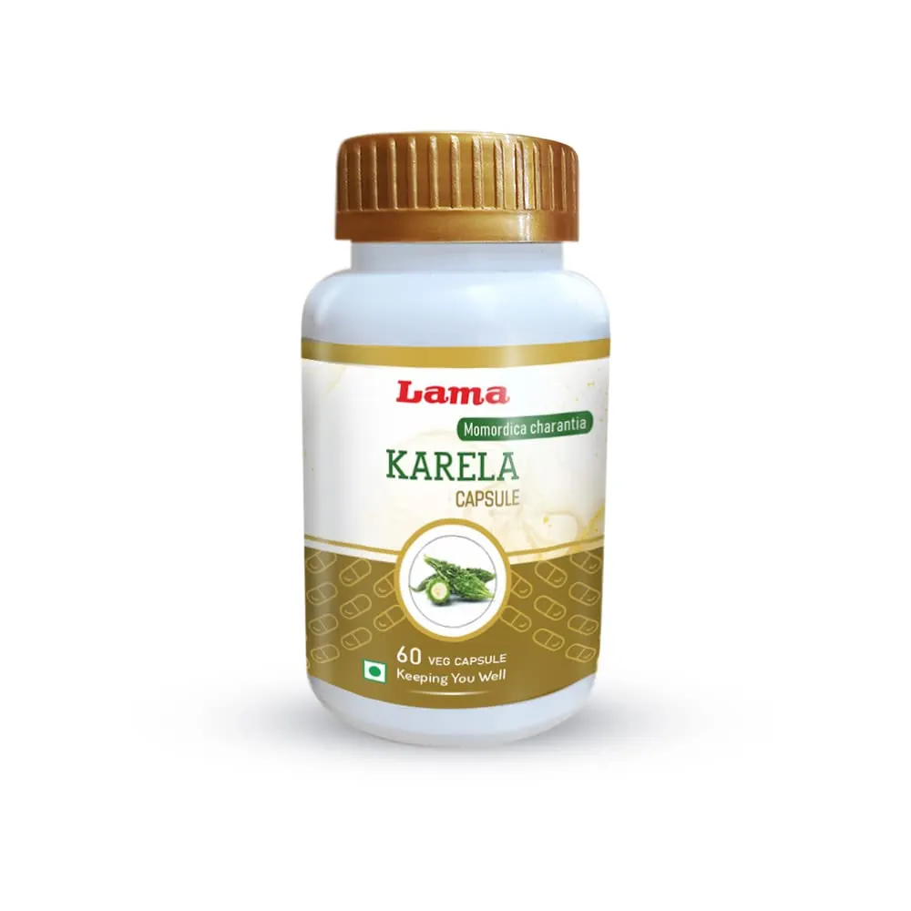 Lama Karela Veg Capsule Bottle of 60 Capsule