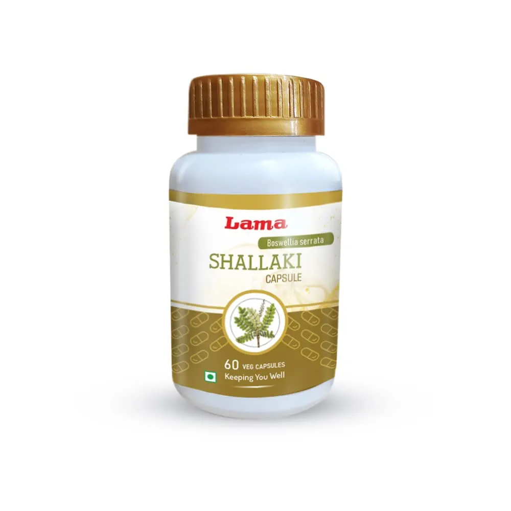 Lama Shallaki Veg Capsule Bottle of 60 Capsule