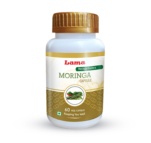 Lama Moringa Veg Capsule Bottle of 60 Capsule