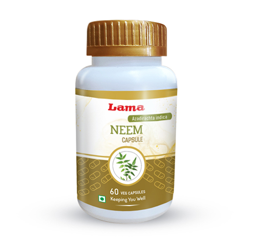 Lama Neem Veg Capsule Bottle of 60 Capsule