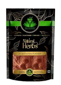 SAI HERBS Majith Indian Powder  Manjistha Indian Powder  Rubia Cordifolia Indian Powder Packet of 100 GM