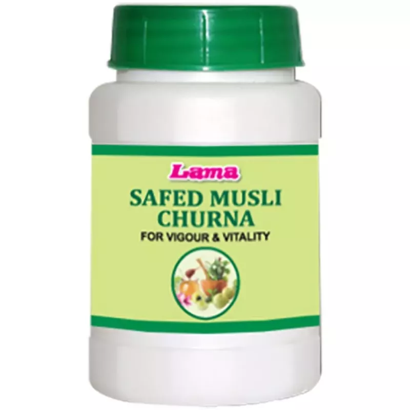 Lama Safed Musli Churna Bottle of 100 GM