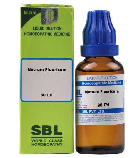 SBL Natrum Fluoricum Dilution 30 CH Bottle of 30 ML