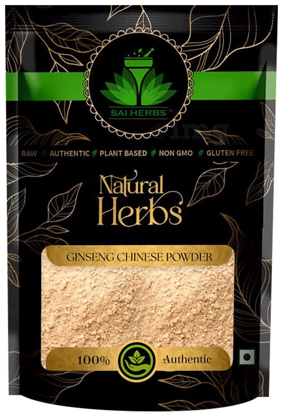 SAI HERBS Ginseng Chinese Powder Packet of 50 GM