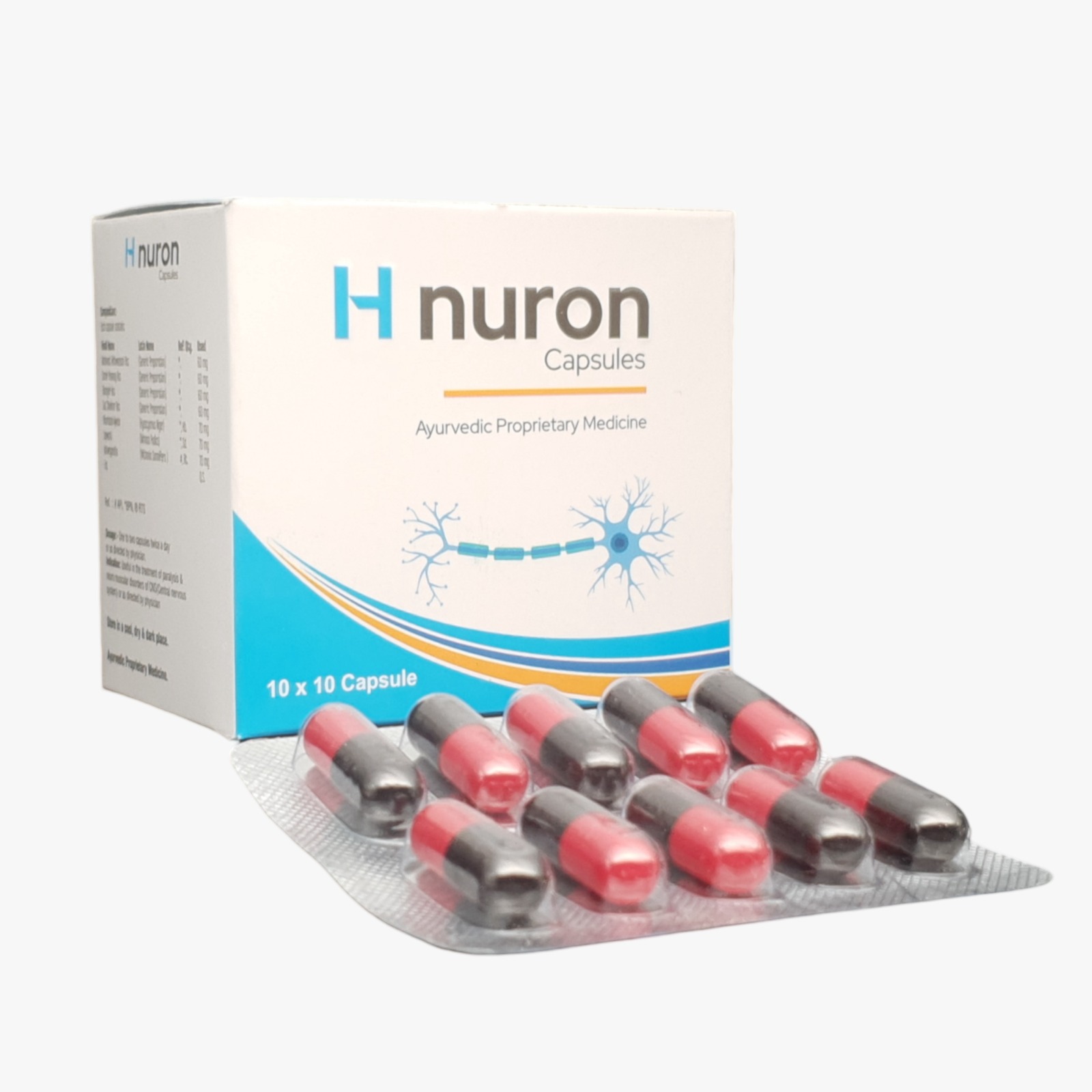 Herbal Cure HNuron Container of 30 QTY