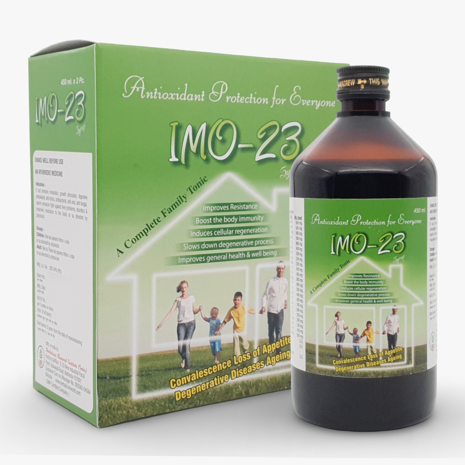 Herbal Cure Imo Bottle of 450 ML