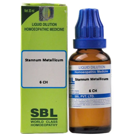 SBL Stannum Metallicum Dilution 6 CH Bottle of 30 ML