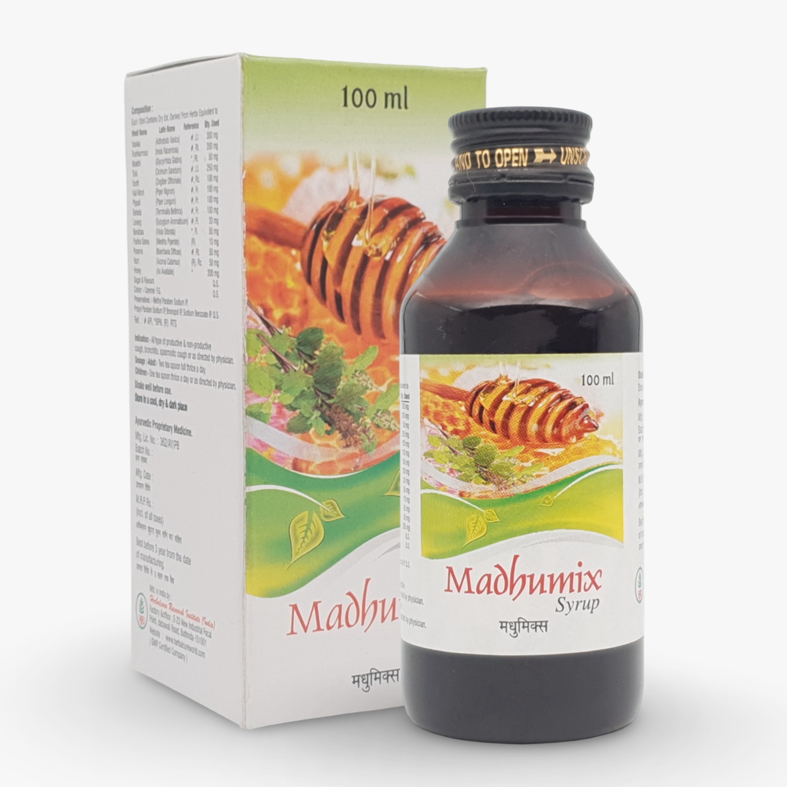 Herbal Cure Madhumix Pack of 2 Bottle of 100 ML