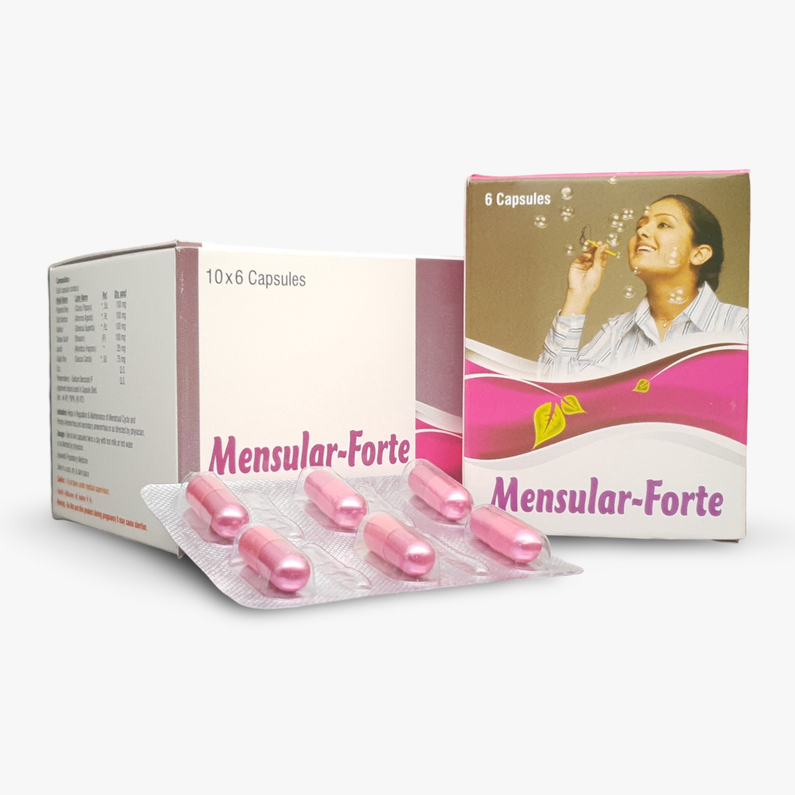 Herbal Cure Mensular Forte Box of 60 QTY