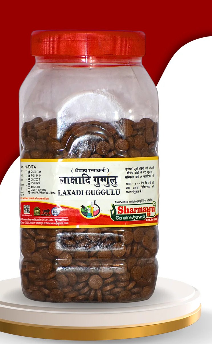 Sharmayu LAXADI GUGGULU Bottle of 40 QTY