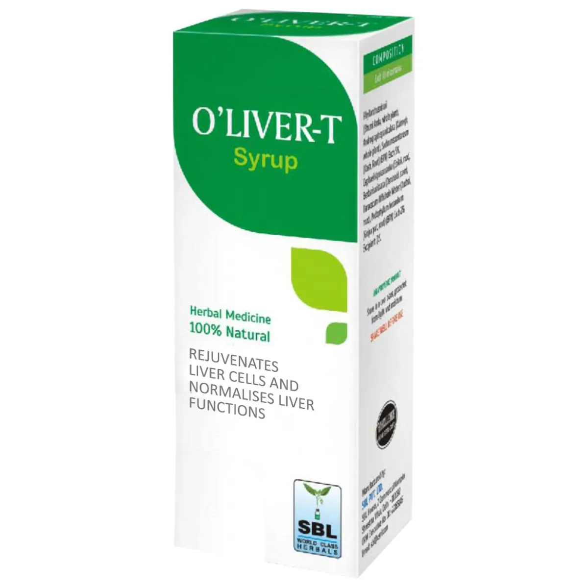 SBL O Liver T Syrup Bottle of 180 ML