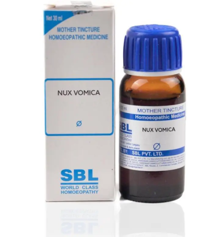 SBL Nux Vomica Mother Tincture Q Bottle of 30 ML