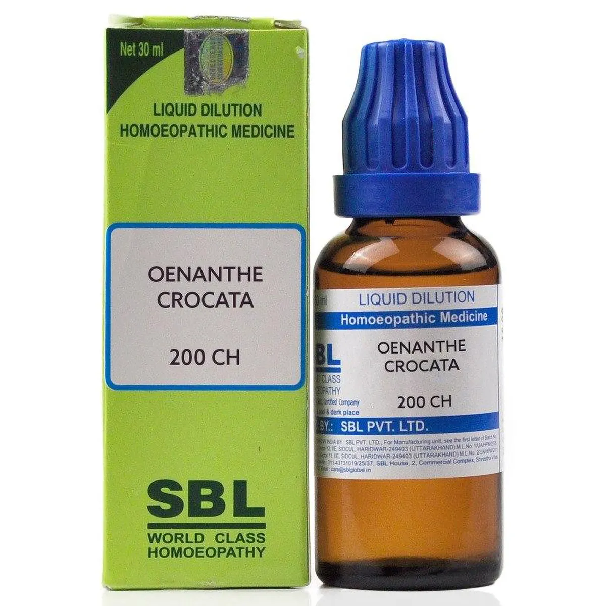SBL Oenanthe Crocata Dilution 200 CH Bottle of 30 ML