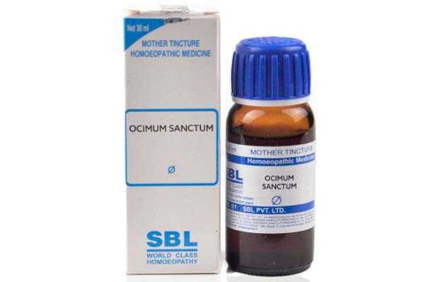 SBL Ocimum Sanctum Mother Tincture Q Bottle of 30 ML